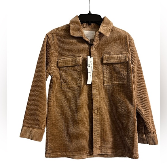 Scene&Heard Other - NWT Scene&Heard Boys Size 8 Long Sleeve Cord Shacket